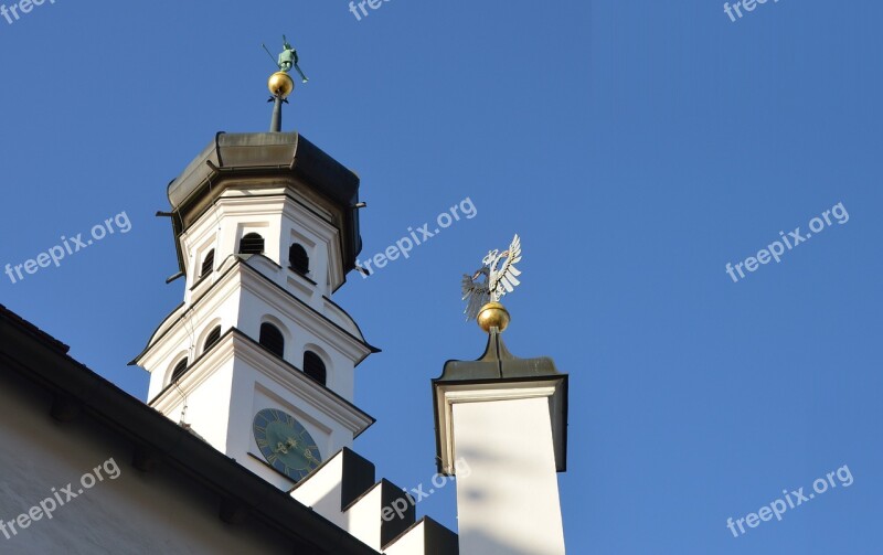 Architecture Bell Tower Kempten Basilica Church