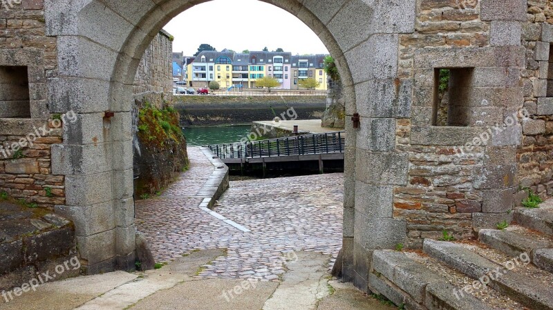 Brittany Finistère Concarneau Ramparts Vauban