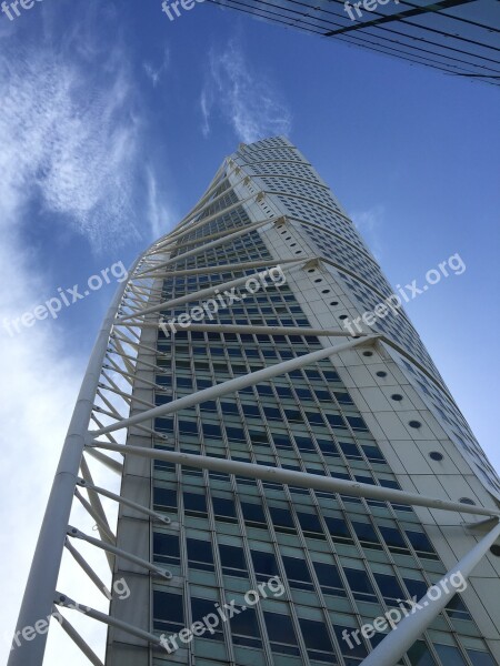 Sweden High Building Turning Torso Tower