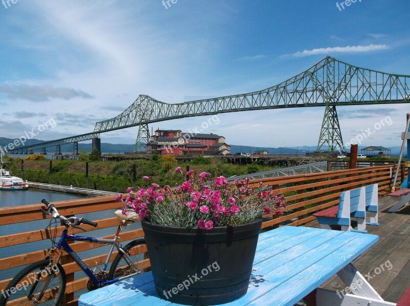 Bridge River Columbia River Astoria Megler Bridge Architecture