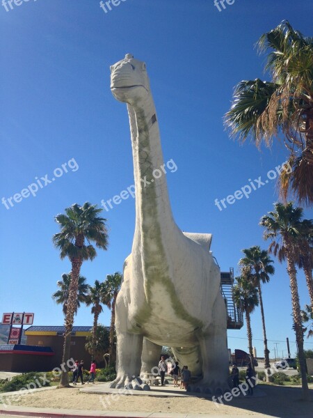 Dinosaur California Prehistoric Tourism Vacation