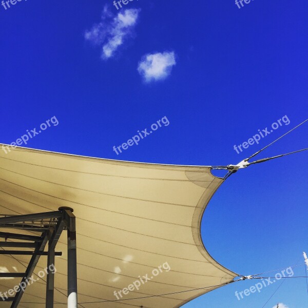 Sky Roof Open Air Blue Sky Venue