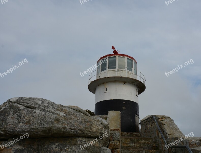 South Africa Cape Of Good Hope Beacon Ocean Cape Point