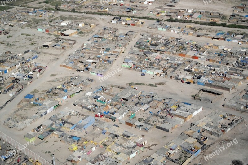 Peru Population Shanties America Lime