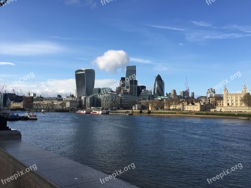 London City Gherkin Tower London City