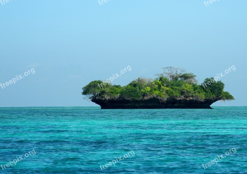 Island Zanzibar Ocean Vacation Destinations