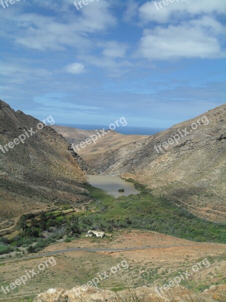 Fuerteventura Spring Landscape Free Photos