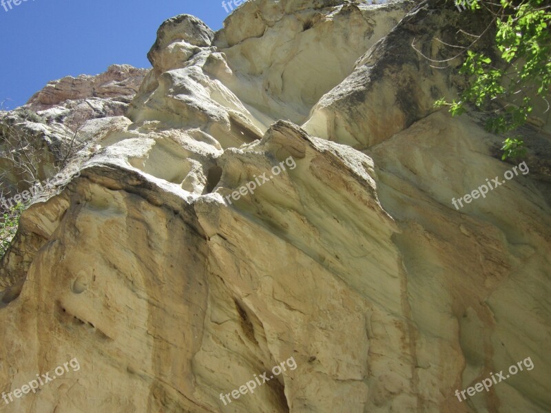 Rock White Nature Stone Landscape