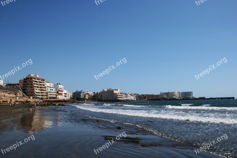 Tenerife El Medano Beach Summer Free Photos