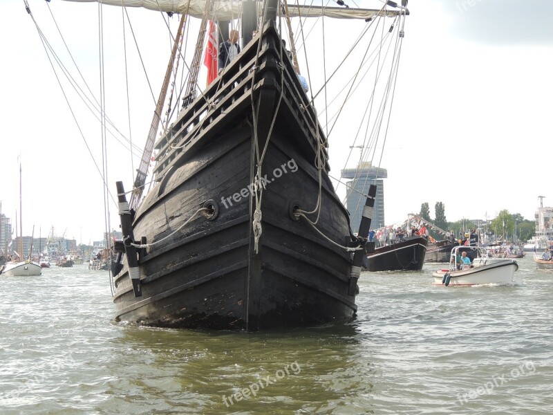 Amsterdam Ship Boats Boating Sailing