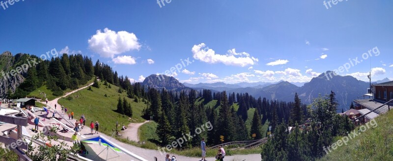 Tegelberg Panorama Mountain Station Schwangau Free Photos