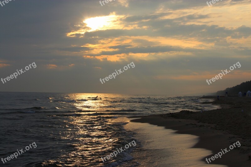 The Baltic Sea Sea Beach The Coast East