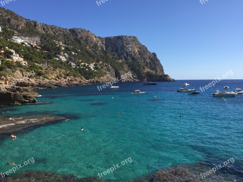 Spain Mallorca Sea Mediterranean Island