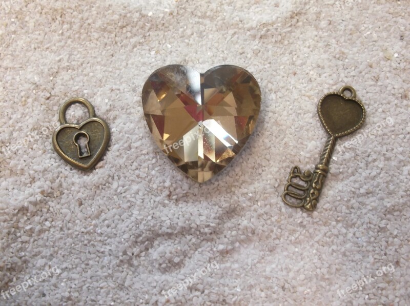 Heart Key Padlock Love Free Photos