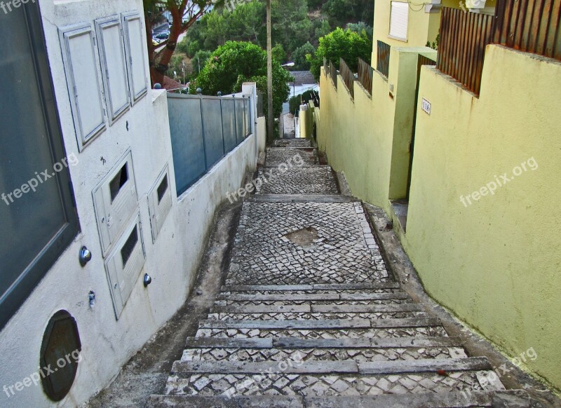 Ladder The Descent Stage Down Portugal