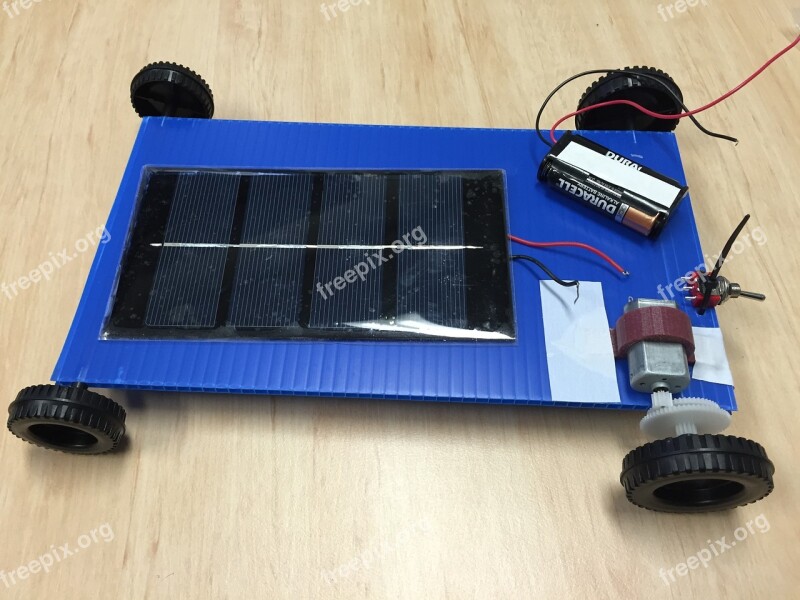 Solar Car Kit Solar Power Free Photos