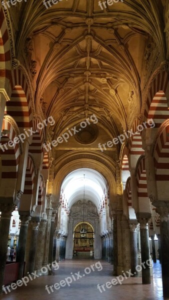 Mosque–cathedral Of Córdoba Mezquita-catedral De Córdoba Great Mosque Of Córdoba Cordoba Cordoba