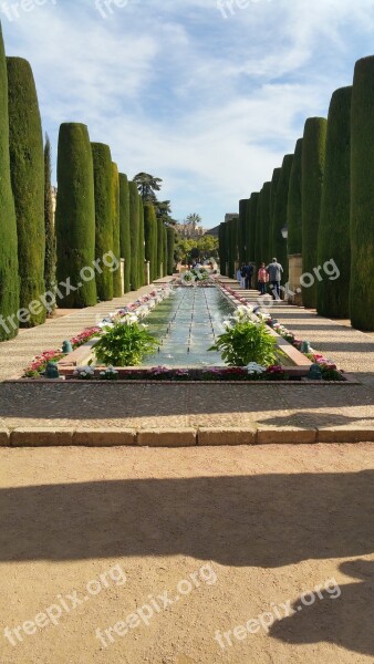 Alcazar De Los Reyes Cristianos Castle Of The Christian Monarchs Alcázar Of Córdoba Alcazar Cordoba Gardens