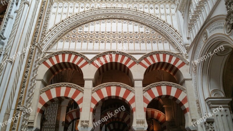 Mosque–cathedral Of Córdoba Mezquita-catedral De Córdoba Great Mosque Of Córdoba Cordoba Cordoba