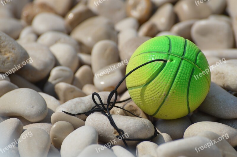 Ball Pebble Beach Toy Depth Of Field Sports