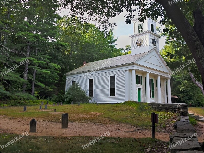 Church Cemetery Historic Graveyard History