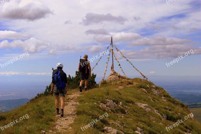 Hiking Walk Trail Mountain Top