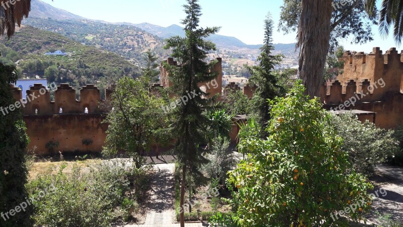 Kasbah Landscape Mountain Arabesque Archer Tower