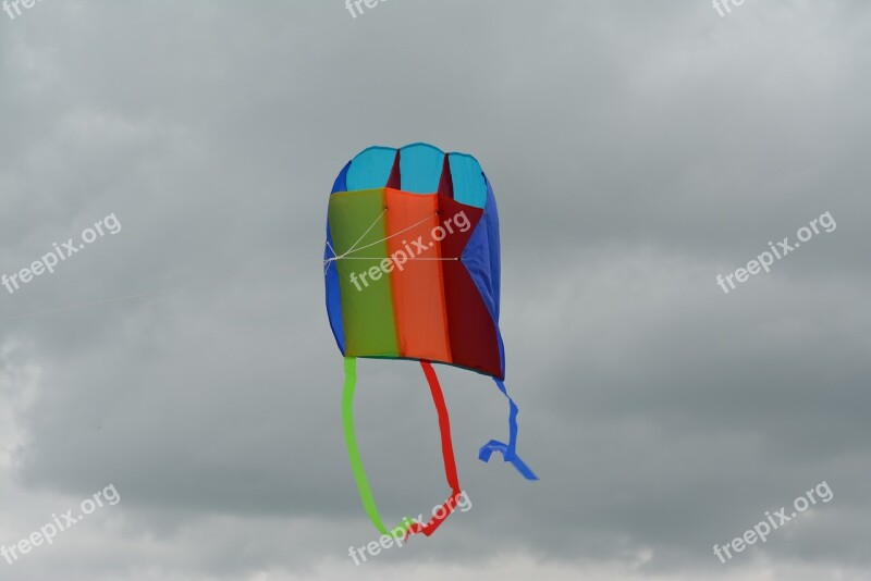 Kite Air Snakes Sky Rainbow