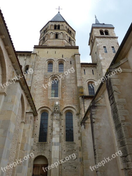 Cluny Monastery Abbey Church Romanesque Church