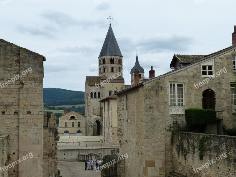 Cluny Monastery Abbey Church Romanesque Church