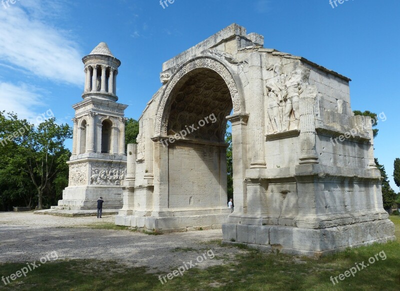 France St Remy Provence Rhône Building