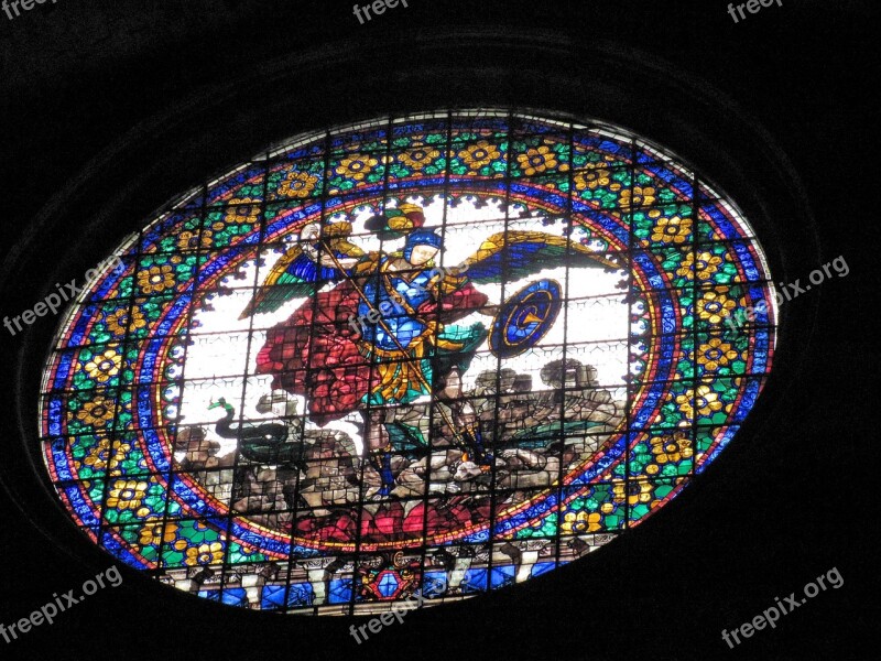 Girona Stained-glass Art Free Photos