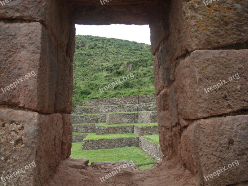 Tipon Cuzco Peru Inkas Architecture