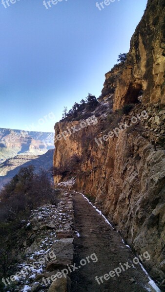 Grand Canyon South Rim Grand Canyon Trail South Rim Arizona Southwest Trail