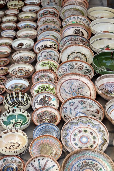 Ceramics Pots Tradition Horezu Romania