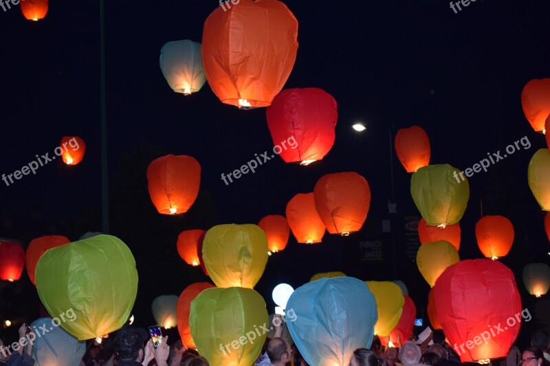 Hot-air Ballooning Bright Balloon Air Hot Air Sky