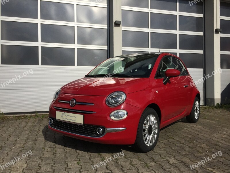 Fiat 500 Cinquecento Red Italy