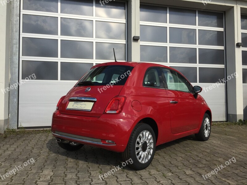 Fiat 500 Cinquecento Red Italy