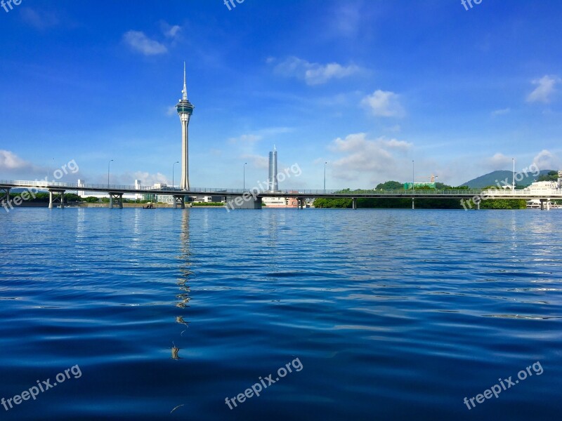 China Macau Tower Telecom Free Photos