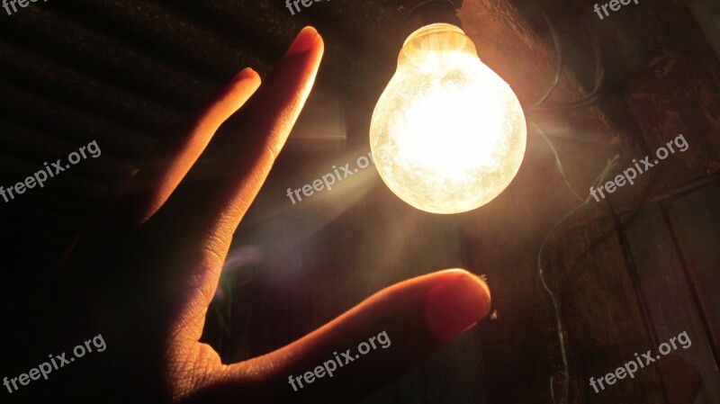 Bulb Aspiration Hand Touch Light