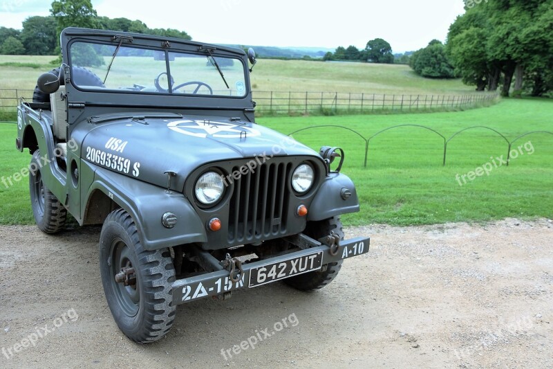 Willys Jeep Jeep Willys Green Vintage