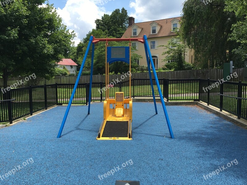 Playground Handicapped Accessible Wheelchair Free Photos