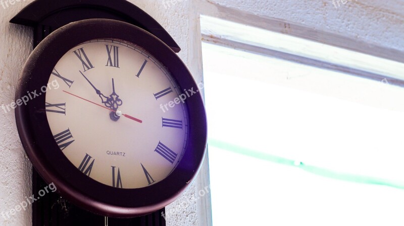 Time Hour Second Minutes Clock