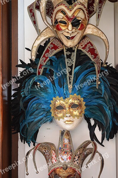 Masks Venetian Mask Venice Italy Window