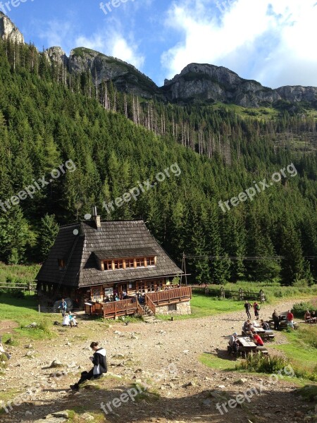 Tatry Mountains Youth Landscape Poland