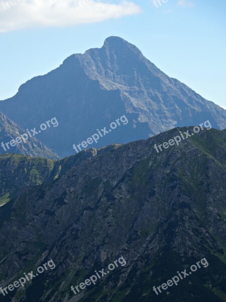 Mountains Tatry Top The High Tatras Kriváň