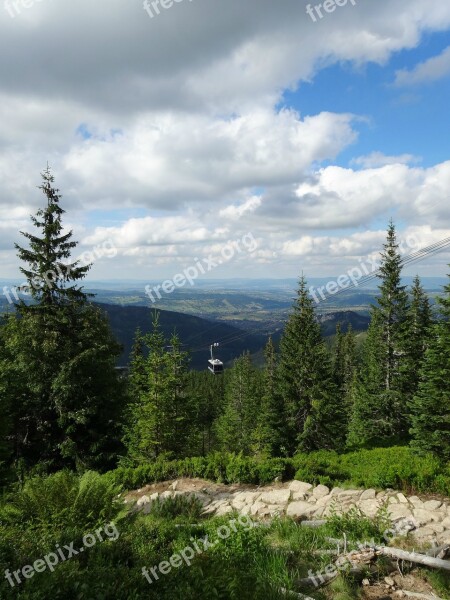 Tatry Mountains Landscape Trail Nature