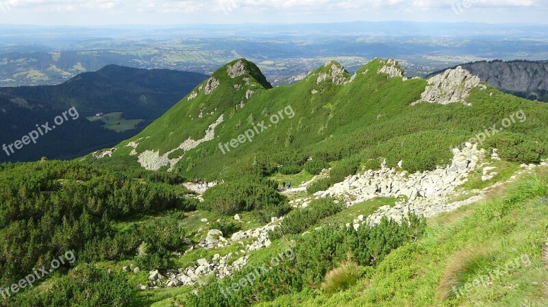 Mountains Tatry Poland Landscape Hiking Trail