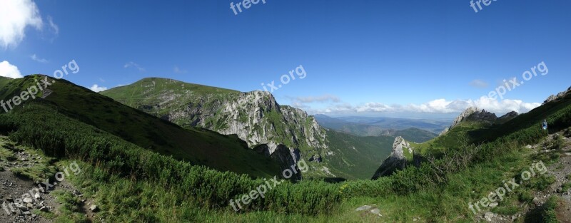 Tatry Mountains The High Tatras Landscape Poland