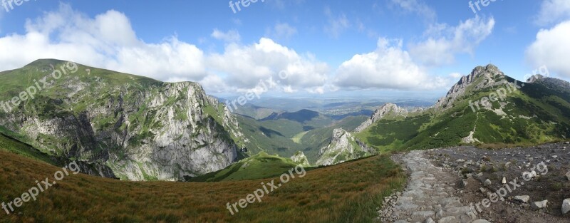 Tatry Mountains The High Tatras Landscape Poland